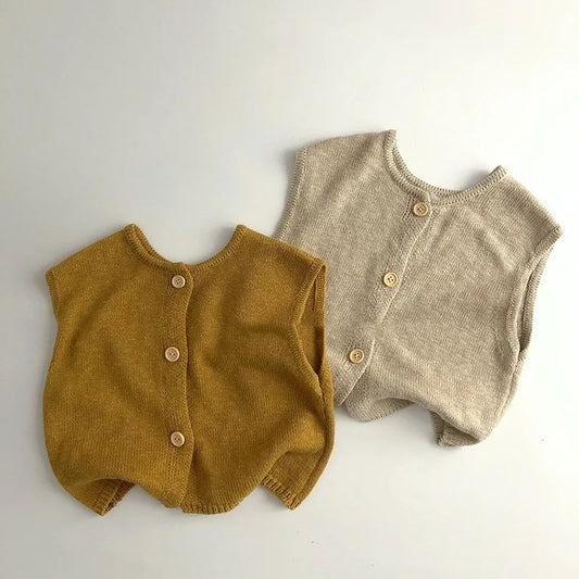 AutumnStitch Knit Vest